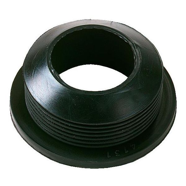 Gumminippel Purus 3106952 för plaströr, svart 43/32 mm