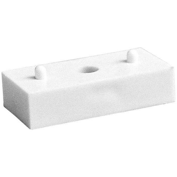 Spacer blok Faluplast 24310 til rørclips, 32-40 mm Hvid