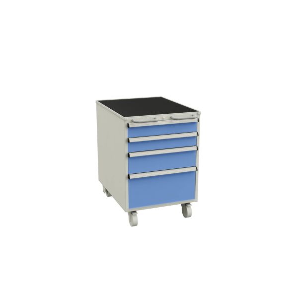 Underskab Treston 61207308 med hjul Type 55/66-8, Boks: 3x100, 2x150