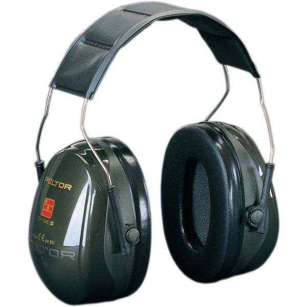 Hörselskydd 3M Peltor Optime II med hjässbygel 