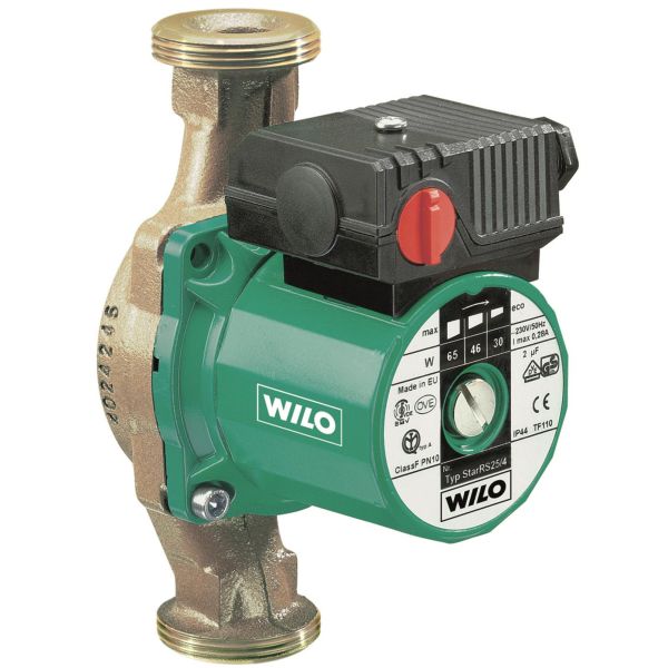 Varmtvannspumpe Wilo Star-Z 20/7 150 eksklusive koblinger 