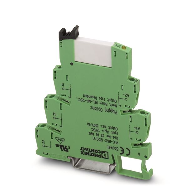 Relé Phoenix Contact PLC-RSC- 24DC/21/MS 24V DC, 1vxl 