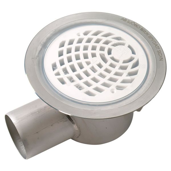 Afløbsskål Purus 7152410 75 mm, sideudtag 