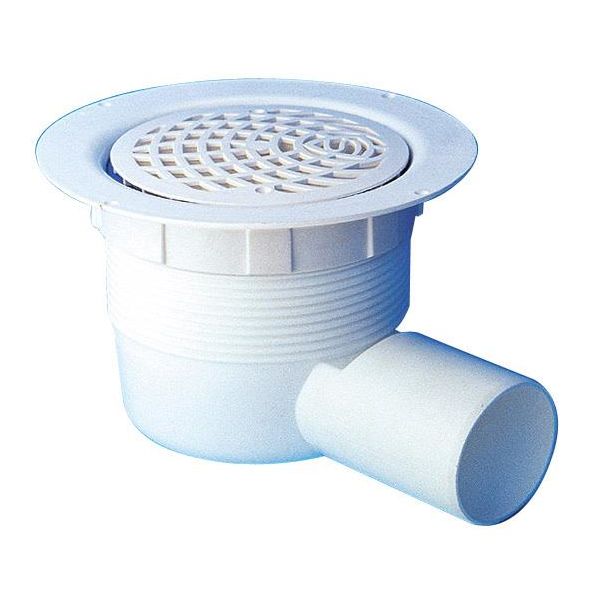 Gulvafløb Purus Flex 7113591 150 mm, sideudtag 