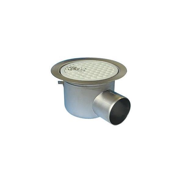 Gulvafløb Purus Bigg 7102821 110 x 220 mm, sideudgang 