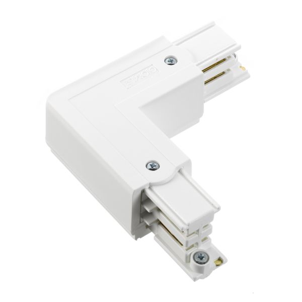L-led GLOBAL Trac XTS35-2 sort Ydre hjørne
