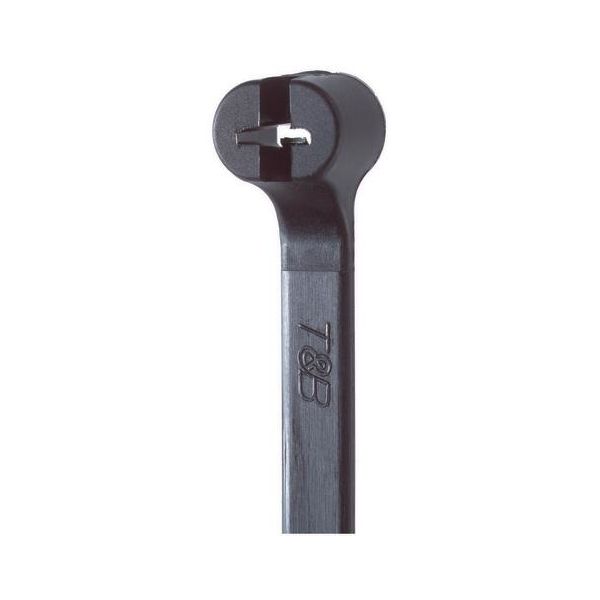 Buntband ABB TY523MX låsbara, väderbeständig svart, 100-pack 2,4 x 92 mm