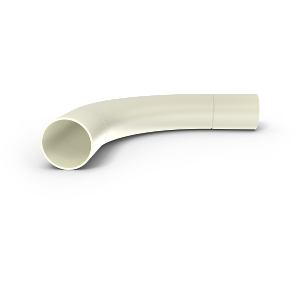 Putken mutkakappale PM FLEX 1401630 sekä VP- että flex-putkille 25 mm