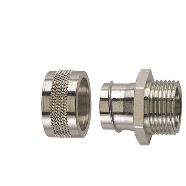 Metalliliitin Hellermann Tyton 166-31012 PCS-FM (PG), kiinteä, IP54 Nimelliskoko Ø16 mm, PG11
