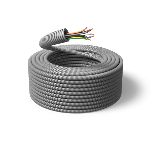 Asennuskaapeli PM FLEX FQ esireititetty, 100 m 7G 1,5 mm², ulko-Ø20 mm
