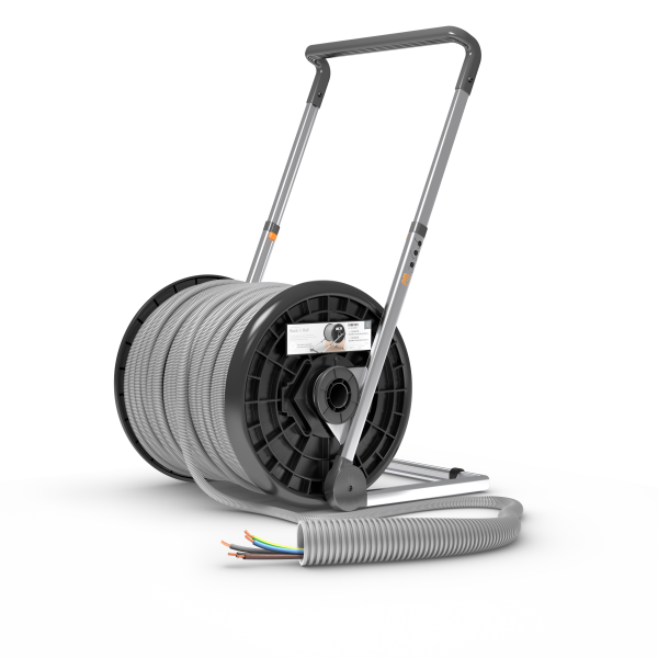 Kaapeli PM FLEX FQ esireititetty, halogeeniton ja palonkestävä 200 m ², 5G2,5 mm²
