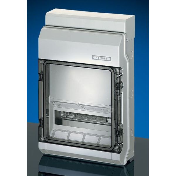 Normkapsling Hensel KV 9440 transparent, IP65 3 x 12 moduler
