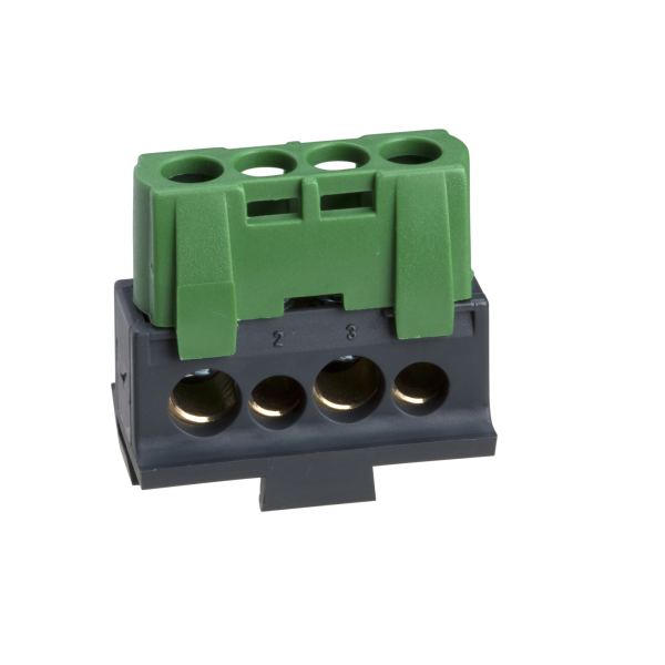 Plint Schneider Electric IMT34007 2x16 mm² + 2x10 mm² Grön
