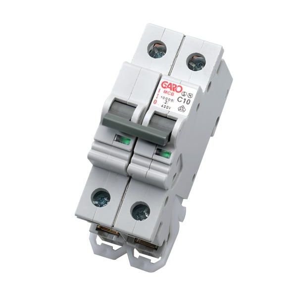 Automaattisulake Garo MCB GR B206 2-napainen, 6 kA, tyyppi B 6 A
