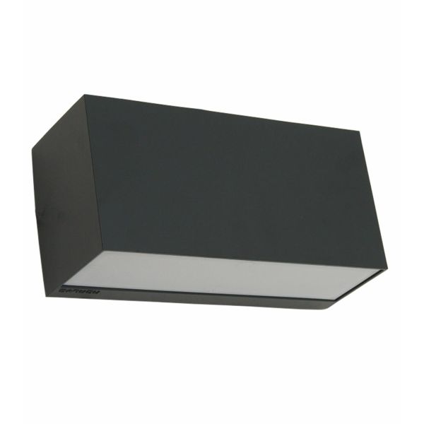 Væglampe Norlys Asker 1511 LED, 8W, 3000K, 186 lm Grå