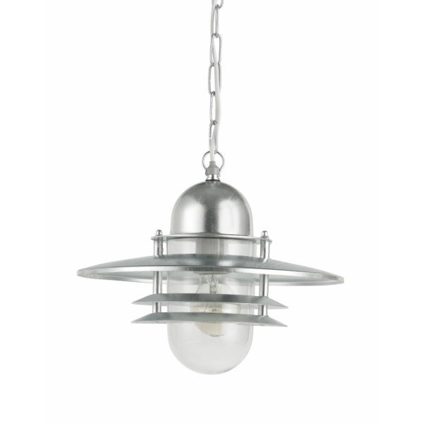 Loft armatur Norlys Oslo 240A kæde, E27 Galvaniseret