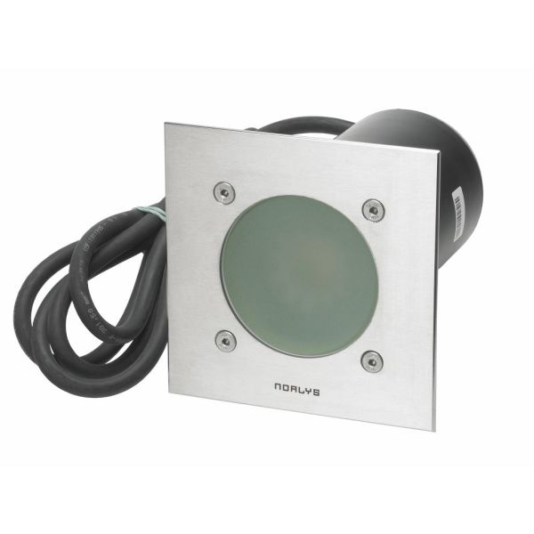 Jordarmatur Norlys Rena 1555 5,5 W, 3000K, GU10, firkantet 