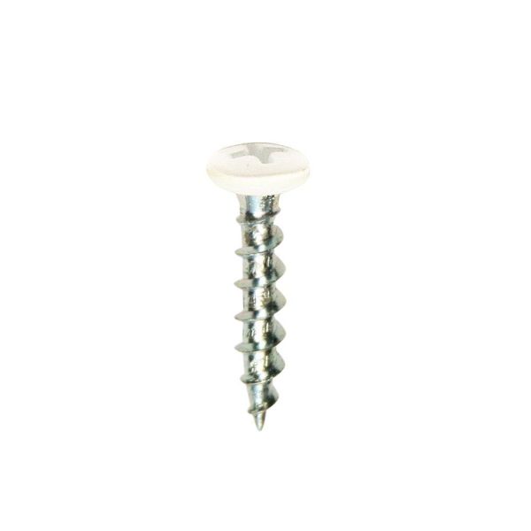 Gipsskrue Grabber 43325VITC Hvid, pakke med 100 4,8 x 25 mm