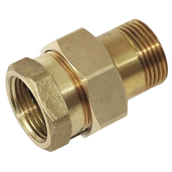 Radiatorkobling TA 50015032 rett, gul G32