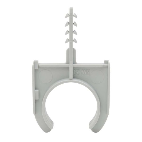 Rørmontering Castor AKS 50 Grå, pakke med 50 50 mm