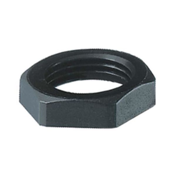 Kontramutter Rutab 1477255 svart, halogenfri M32