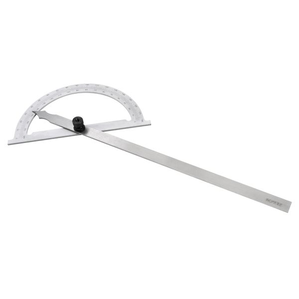 Vinkelmåler Ironside 151232 0-180°, med låseskrue 120x150 mm