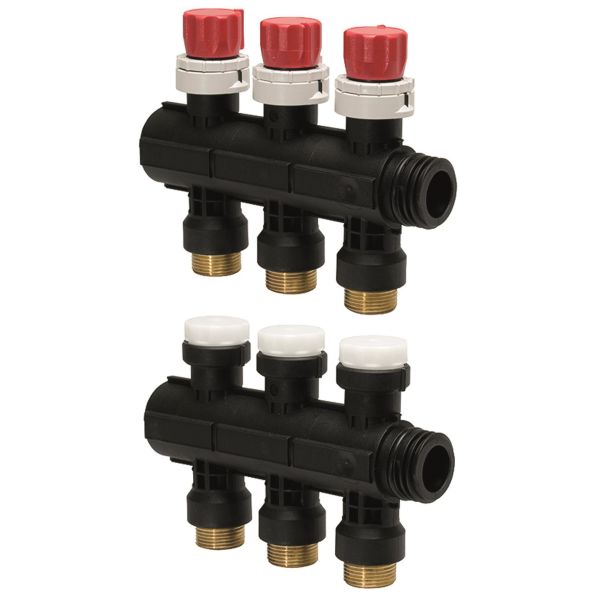 Fordelerrør Uponor Vario Plus Pro 17 x 2 mm 4 omveje