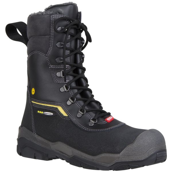 Sikkerhedsstøvle Jalas 1808 Icetrack S3, hotlinet, sort 38