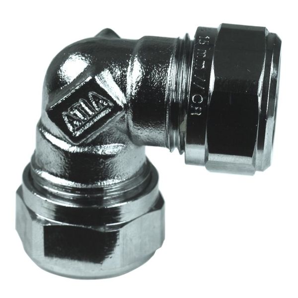 Klemringskobling Gelia 3006135022 kantet, forkromet 10 mm