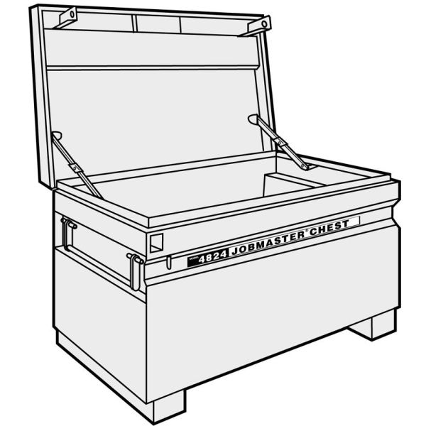 Opbevaringsboks Ridgid 4824 45 m3 