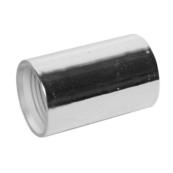 Splejsning muffe Faluplast 2910384 2-ærmet, forkromet 40 mm