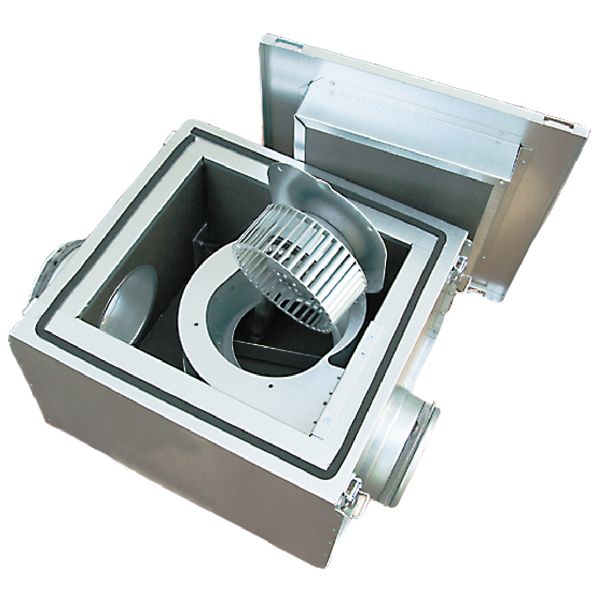 Kanalvifte Östberg IRE 125 A1  Kanaldiameter:125 mm, luftvolum:61 l/s