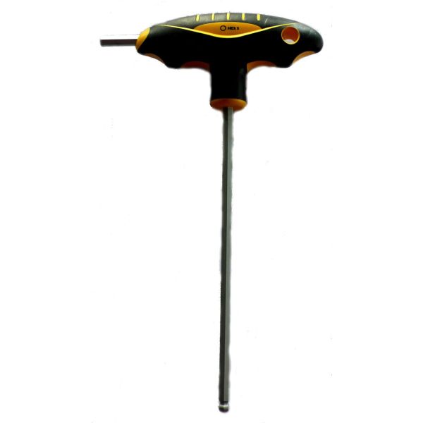 Sekskantnøgle Ironside 120603 med T-håndtag 2 × 100 mm