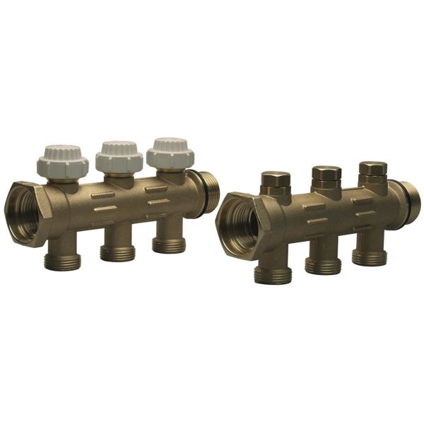 Fordelerrør Uponor WGF 1 c/c 50 mm 3 omveje