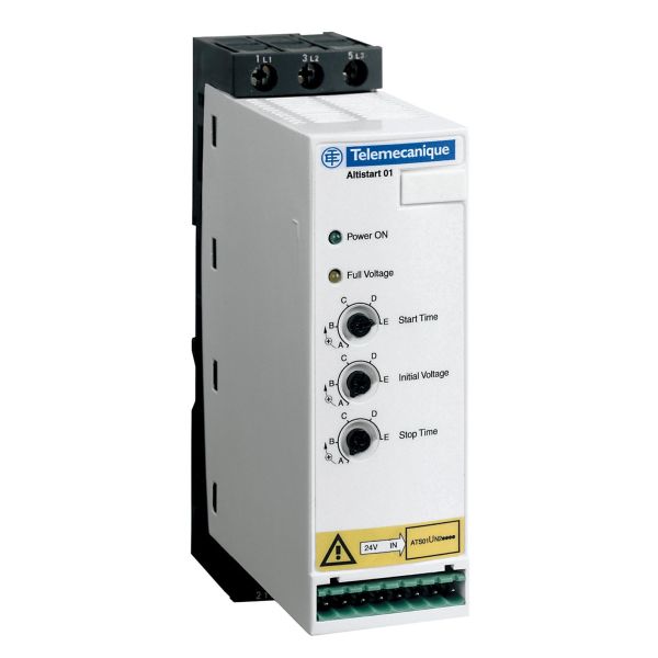 Mjukstartare Schneider Electric ATSU01N222LT start/stopp, 200-480 V 
