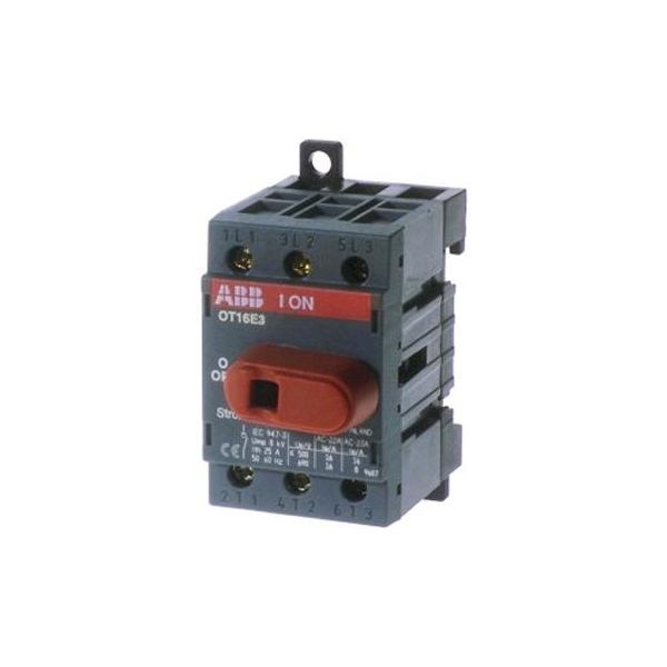 Kuormankytkin ABB OT125F3 pohjaan asennettava 125A