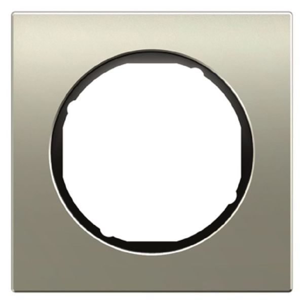 Ramme Hager 10112284 R.3, 9,9 mm, 81 mm Aluminium, uten merking