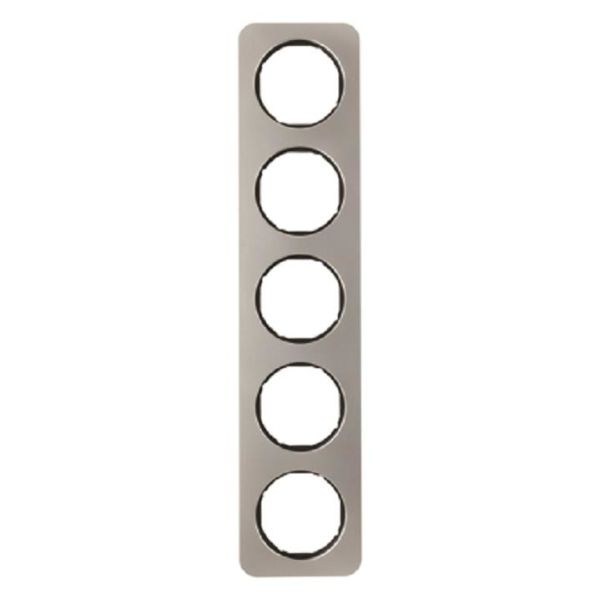 Peitekehys Hager 10152109 5-paikkainen, R.1 Lasi/valkoinen