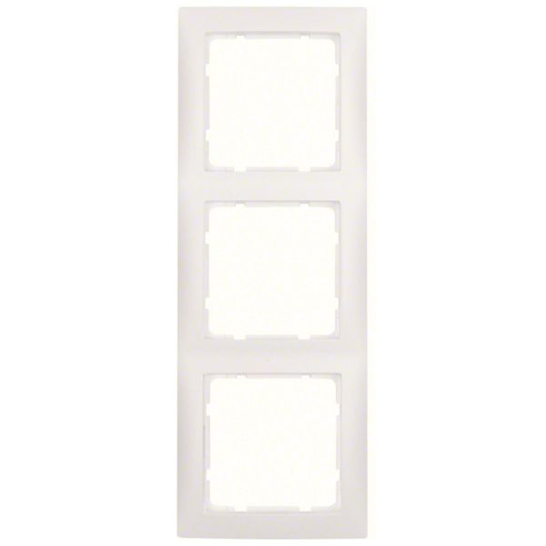 Kombinasjonsramme Hager 10139909 termoplast, serie S1 3 rom