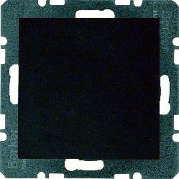 Blindlokk Hager 10091606 med festeramme til serie S1/B3/B7 Antrasittgrå, ubehandlet