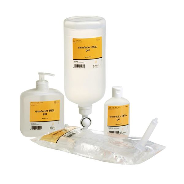 Desinfeksjonsgel Plum Disinfector gel, 85% 1000 ml, pose