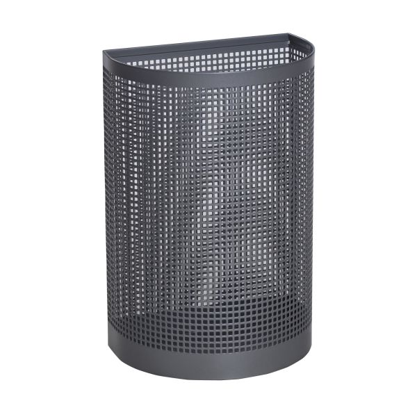 Papirkurv FG Intersales Square 106 svart 18 liter