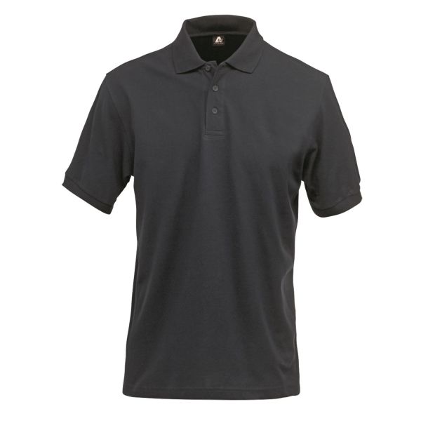 Poloshirt Fristads 1724 PIQ sort Sort 2XL