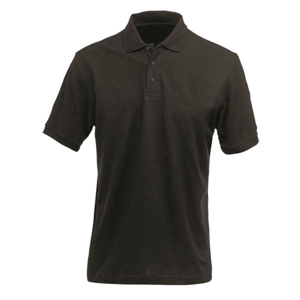 Poloshirt Fristads 1724 PIQ sort Sort 2XL