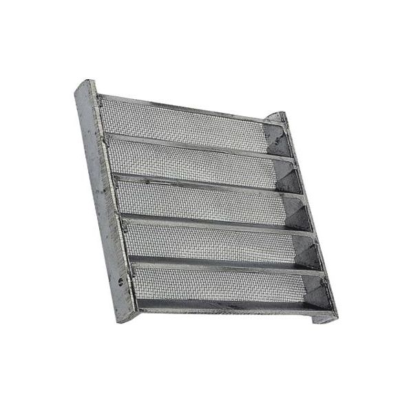 Ventilgaller Habo 117 aluminium, 150x150 mm 