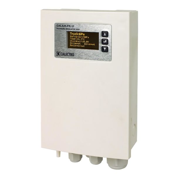 Tryk regulator Calectro Calair-PR-1F 0-10V, IP54 