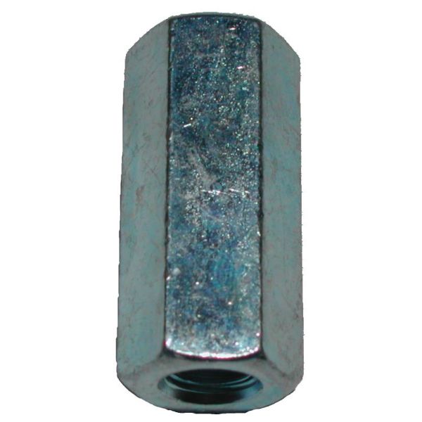 Skjøtemutter Schäfer & Peters 6334424 M6HM, A4 syrefast, DIN 6334 M24 x 72 mm, 10-pakk