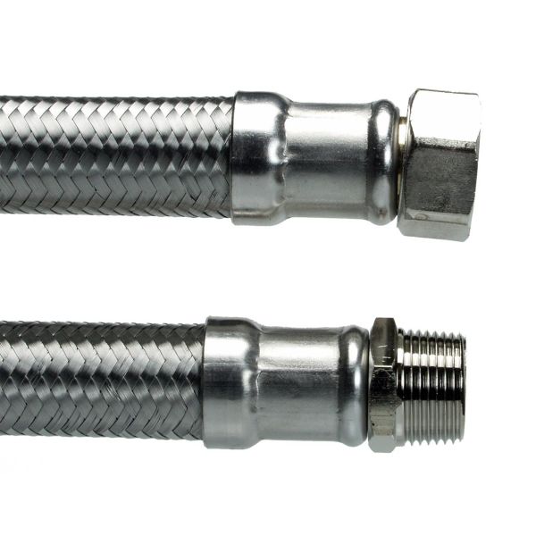 Tilkoblingsslange Neoperl 8192761 rett, inv./utv. gjenge G20 600 mm