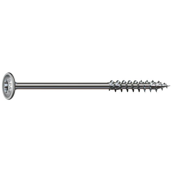 Træskrue SPAX 0251010802405 8 mm, bakkehoved, wirox 8 x 240 mm, pakke med 50