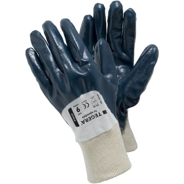 Arbejdshandske Tegera 723A nitril, bomuld 11